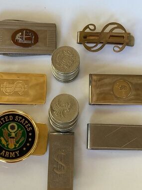 Small collection of Money Clips Bargin Price